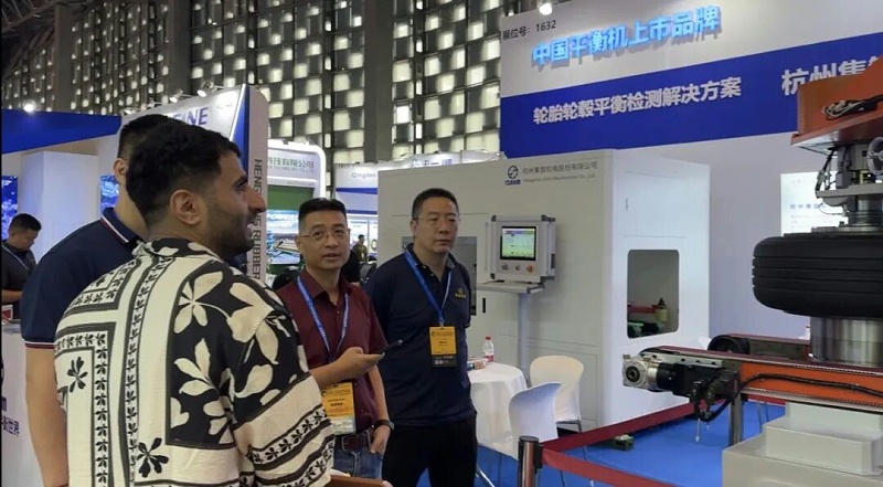 杭州尊龙凯时 - 人生就是搏!亮相第20届中国国际轮胎轮毂博览会